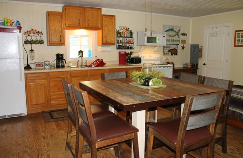 Long Branch Cottage | Oak Haven Lakeside Cottages - Private Vacation Rental On Beautiful Lake Murvaul
