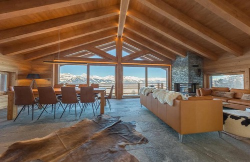 Nendaz Ski Chalet | Oak Tree Chalet - on the ski slope - luxury!