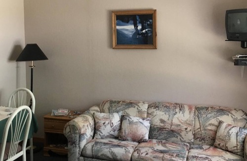 Beaver Island Condo | Oak Woods Lodge Unit 7. Quiet setting in the woods, but close to town.