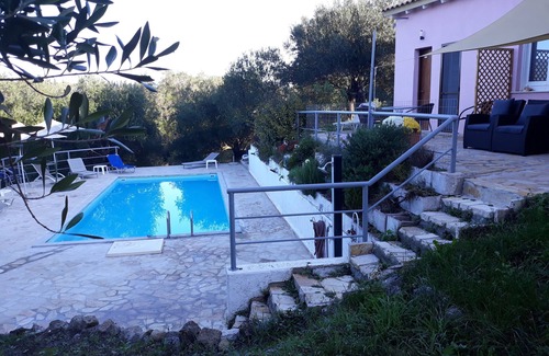 Giannades Resort | Oase in Olve grove 11000 sq on Corfu trail, Privatpool, near to sea