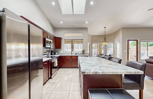 Paradise Park Vista House | Oasis in Sunny Scottsdale—where comfort, games, and poolside relaxation.