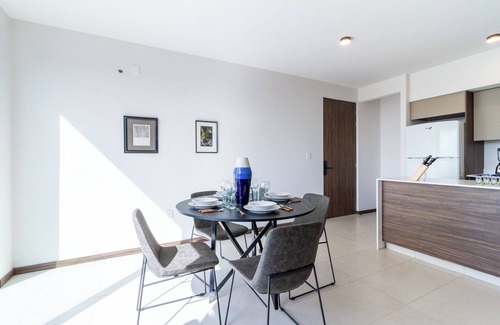 Guadalajara Apartment | Oasis Urbano, Rooftop + Jacuzzi + Estacionamiento