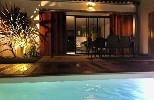Saint-Georges-d'Oleron Villa | "øasis, villa near the beach with heated swimming pool