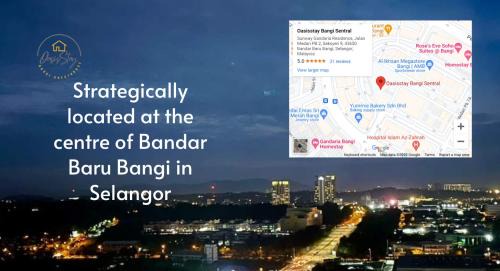 Bangi Sentral Apartment | Oasisstay 4 Bedrooms Apartment With Studio at Bangi Sentral