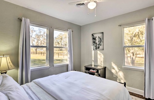 Ocala House | Ocala Equestrian Escape w/ Private Pasture!