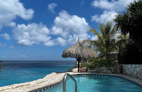 Lagun Apartment | Ocean apartment 19 at Lagun Blou Dive & Beach Resort in Curaçao!