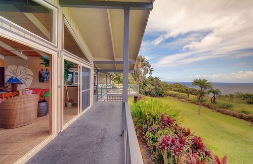 Ninole House | Ocean Bluff Home on Hamakua Coast - Hale Hamakua
