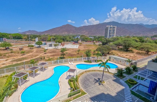 Santa Marta Apartment | Ocean Club 411, Perfecto Para dos Personas a Pocos Pasos del Mar Caribe