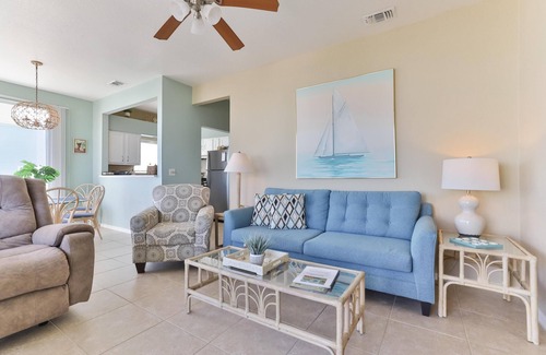 New Smyrna Beach Condo | Ocean Club at Turtlemound 107 - 2 bedroom 1 bath