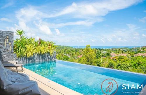 Plai Laem Villa | Ocean Dream 3br Boho Chic & Private Pool Sea View