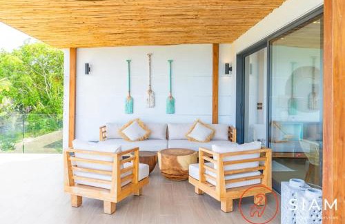 Plai Laem Villa | Ocean Dream 3br Boho Chic & Private Pool Sea View