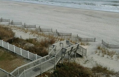 Surfside Beach Condo | Ocean front Million dollar view! Cozy couples retreat!