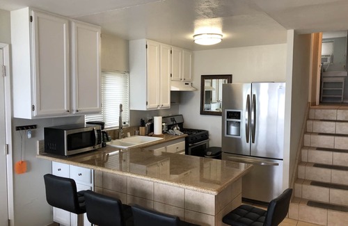 Mission Beach Condo | Ocean Front On Mission Beach! -Large 2BR/2BA, Beach Patio, Firepit, BBQ, Parking