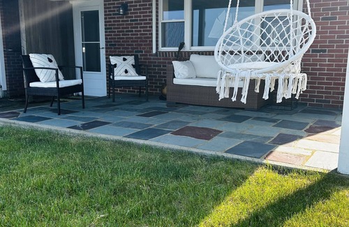Mattapoisett House | Ocean front, private beach, deck, fire pit, covered patio, paddleboards & more!