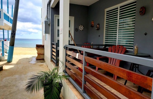 Aguadilla Pueblo Apartment | Ocean front studio aguadilla