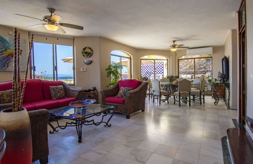 Los Ramblases Villa | Ocean Front Villa, Hot Tub, Heated Pool, Chef, Beach, Multiple Terraces, 10 beds
