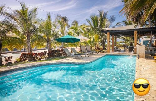 Yeguada Villa | Ocean Front Villa, 2 Private Pools, BBQ, Tennis court and more!