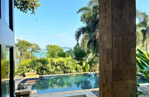 Pa Klok Villa | Ocean Front Villa with Stunning views and own private beach,relax, BBQ