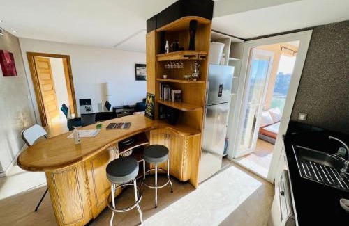Cherrat Apartment | Ocean Gem - Exclusive 2BR, Balcony Pool, Beach, Surf & Views