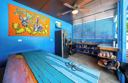 Pavones House | Ocean jungleviews, modern house in Pavones with AC, WiFi, bidets, hot water.