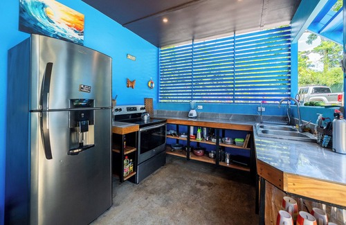 Pavones House | Ocean jungleviews, modern house in Pavones with AC, WiFi, bidets, hot water.