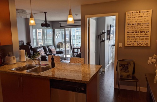 Gastown Apartment | Ocean, Mountain, City Views, Fully Furnished, Downtown Vancouver