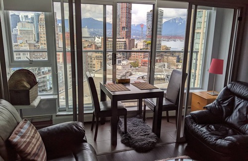Gastown Apartment | Ocean, Mountain, City Views, Fully Furnished, Downtown Vancouver