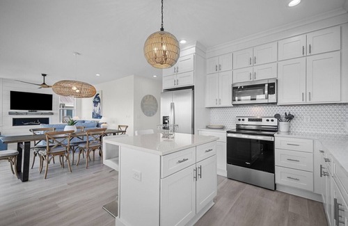 Village of Stump Sound House | "Ocean Sounds" - 2nd Row 7 Bedroom Home - Elevator, Community Pool