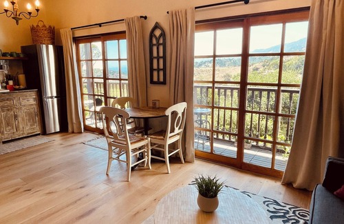 Mission Canyon Apartment | Ocean, Sunset, Mountain Views, Private Deck: Villa Floresco: Tuscan-like getaway