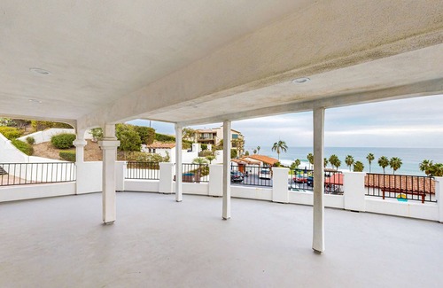 San Clemente Apartment | Ocean View apt. steps from beach, dining, shopping, & pier - shared W/D
