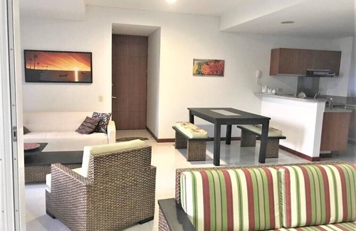 Papare Apartment | Ocean view at Playa Bello Horizonte, Santa Marta. Ideal apartment for families!