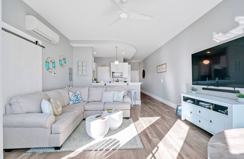 Carolina Beach Condo | Ocean-View - Beach Service Included - Overlooking Boardwalk & Weekly Fireworks