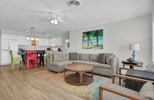 Shell Island House | Ocean view duplex just steps from the beach!