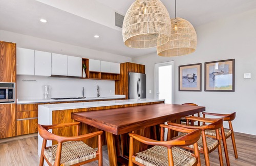 La Cruz de Huanacaxtle House | Ocean-view getaway with patio, grill, roof deck, & on-site pools