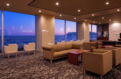 Hakodate Hotel | Ocean view JapaneseWestern style room Simmons b/Hakodate Hokkaidō