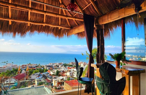 Colonia 5 de Diciembre Cabin | Ocean View Panoramic Jungle Suite~steps to Beach~w/pool