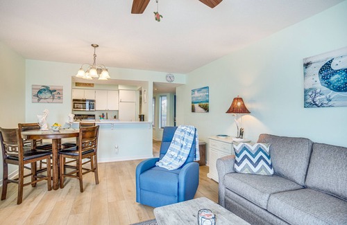 Oceanmarsh Subdivision Condo | Ocean-View Saint Helena Island Condo - Pool Access