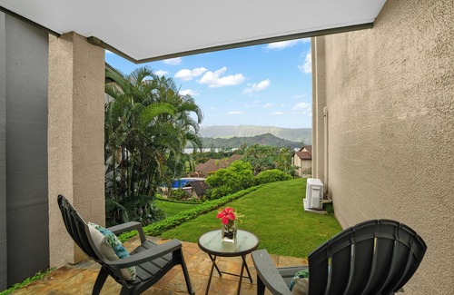 Princeville Apartment | Ocean View Studio at HBR, A/C Included