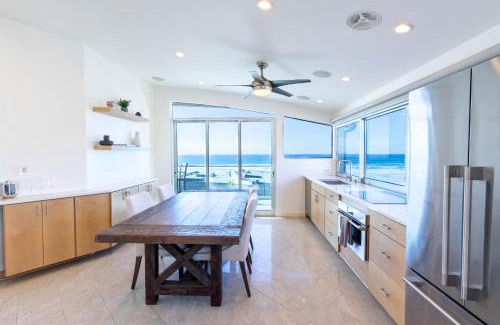 Mission Beach House | Ocean view, two-level condo with stunning view, decks, fast WiFi & fireplace