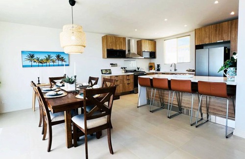 Ensenada Villa | Ocean View Villa between Rosarito & Ensenada steps from the beach, pet friendly!