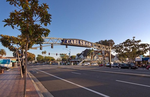Carlsbad Apartment | Ocean Views, Across The Street From Beach, Private Patio