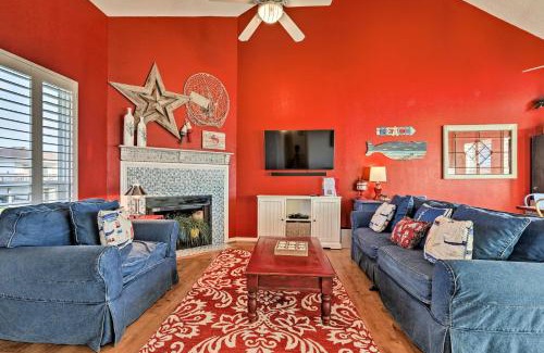 Isla Del Sol House | Ocean Views and 2 Decks Beach House in Galveston