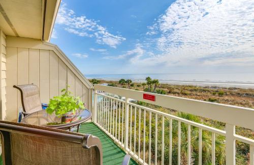 North Forest Beach Villa | Ocean Views and Pool Access Hilton Head Getaway
