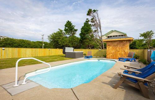 Southern Shores House | Ocean Views Pool Spa Volleyball Court Game Room