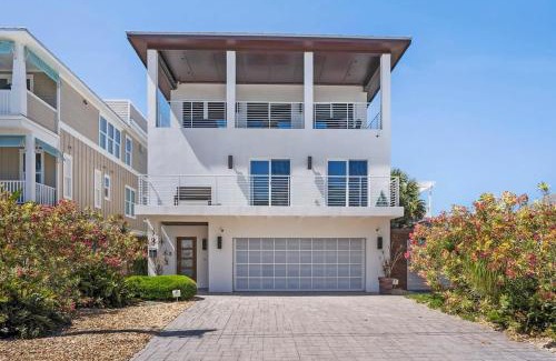 St. Augustine Beach House | Ocean Views Sunrises and Sunsets Sparkling Pool and Spa Steps to Sand