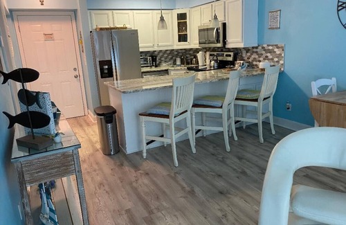 Fort Pierce Condo | Ocean Village Vacation Rental, Golf view. Short walking distance to the beach.