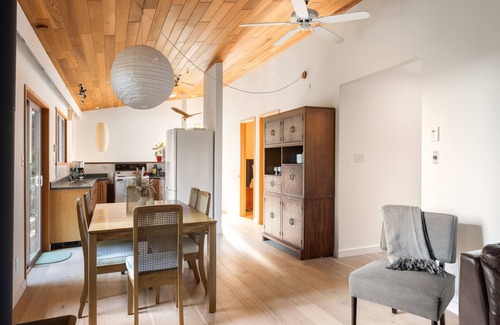 Salt Spring Island Cabin | Ocean Vista in The woods a cozy cabin located in Salt Spring.