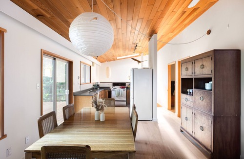 Salt Spring Island Cabin | Ocean Vista in The woods a cozy cabin located in Salt Spring.