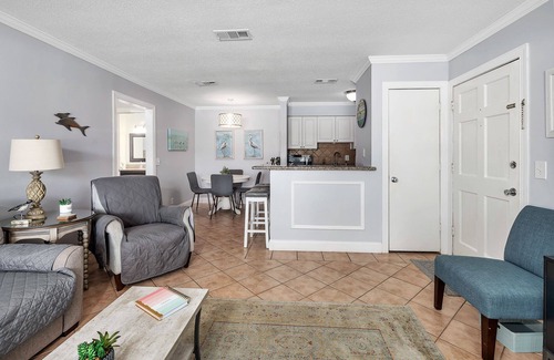 Demere Park Condo | Ocean Walk P-13, 1 bed/1 bath pup friendly- Ground level