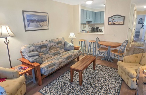 Caine Woods Condo | OCEANBLOCK North Ocean City condo just steps from the Ocean - Orleans Court 327